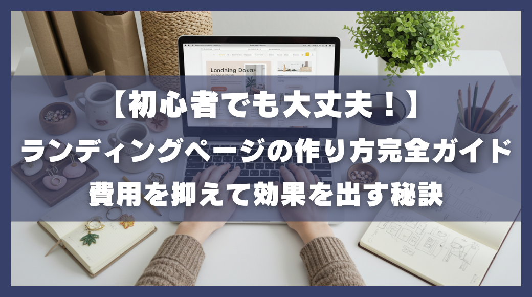 【初心者でも大丈夫！】 ランディングページの作り方完全ガイド 月１０万円を目指す初心者全手順