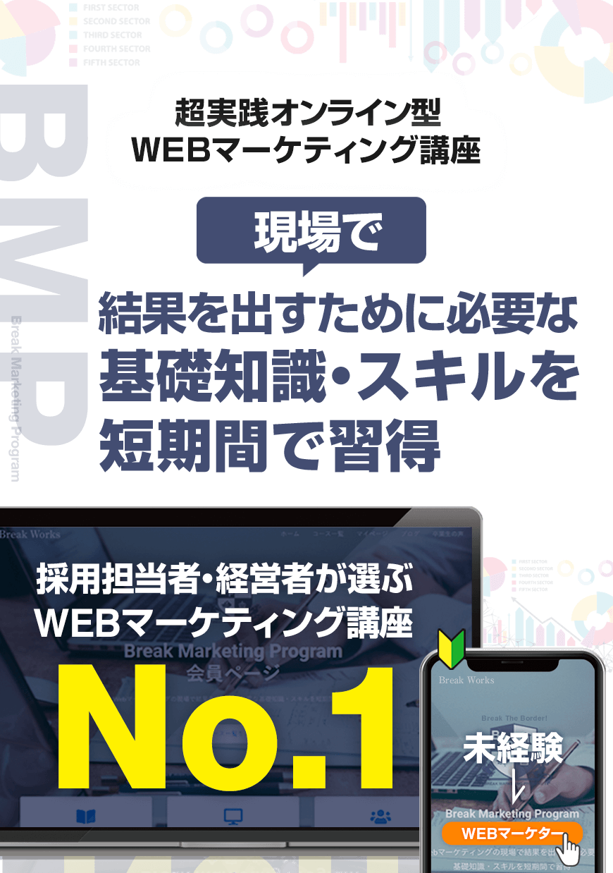 現場で結果を出すための本質的な知識・スキルを習得　超実践オンライン型WEBマーケティング講座